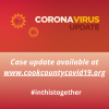 The county COVID-19 emergency operations center reported a new coronavirus case on Aug. 6 - Image courtesy of Cook County EOC